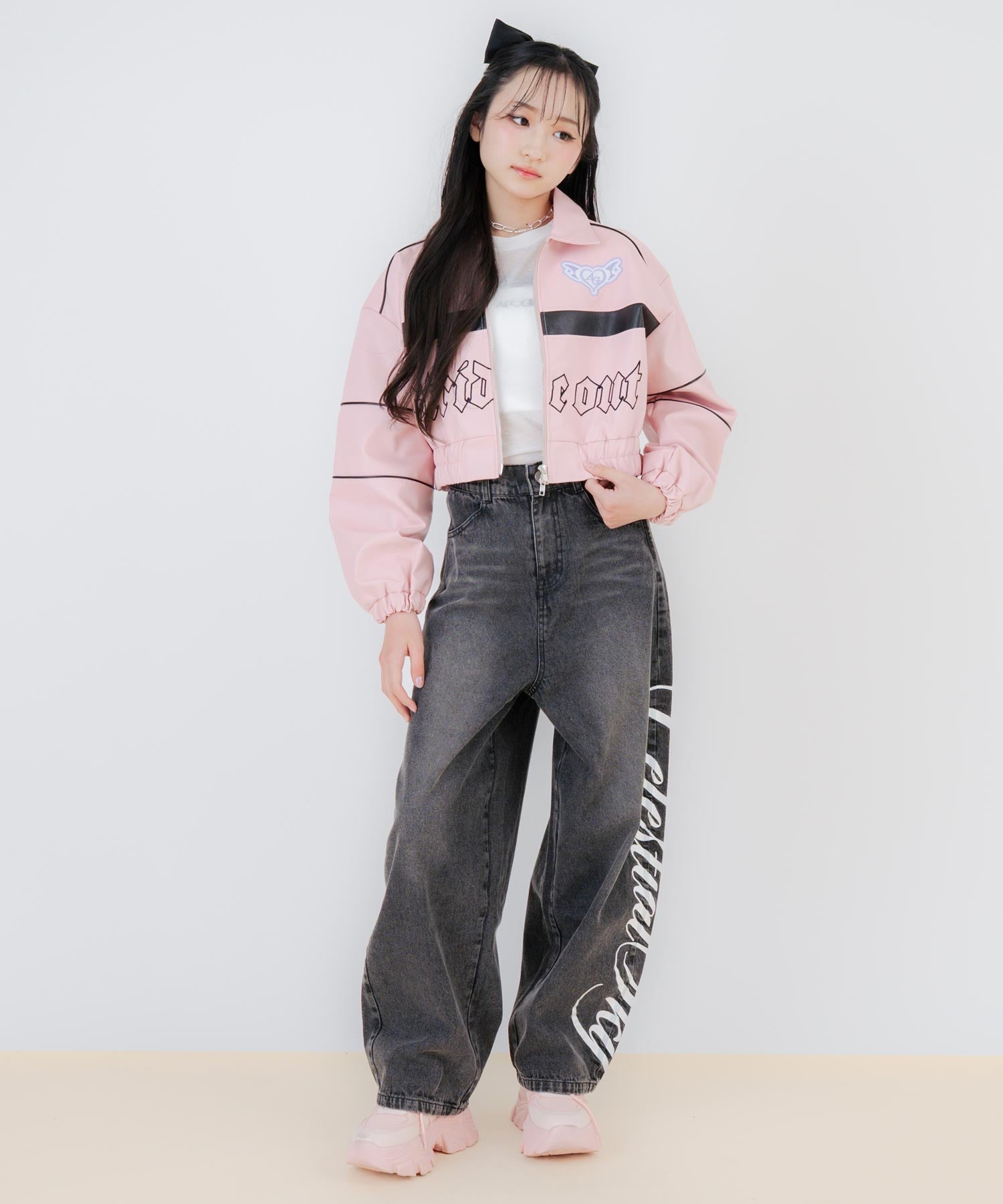 ブラック/150cm(Sサイズ着用)