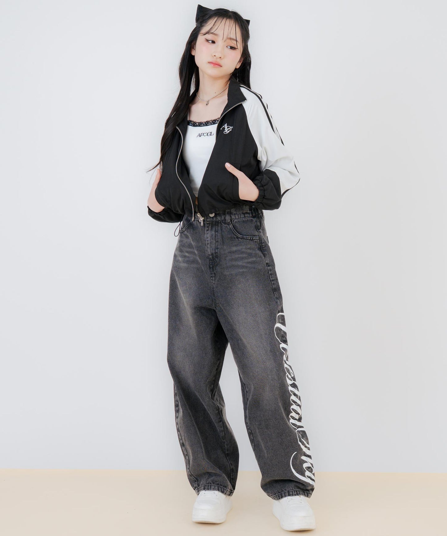 ブラック/150cm(Sサイズ着用)