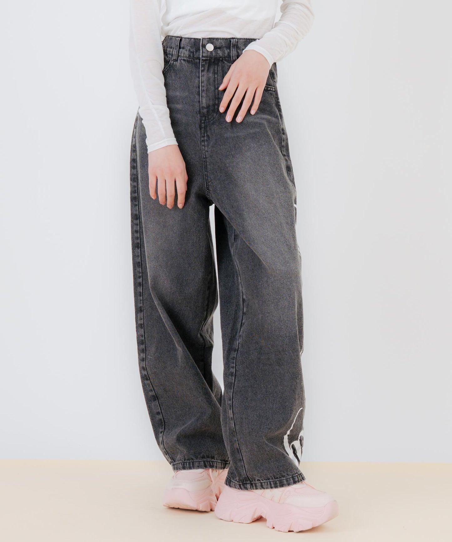 ブラック/150cm(Sサイズ着用)