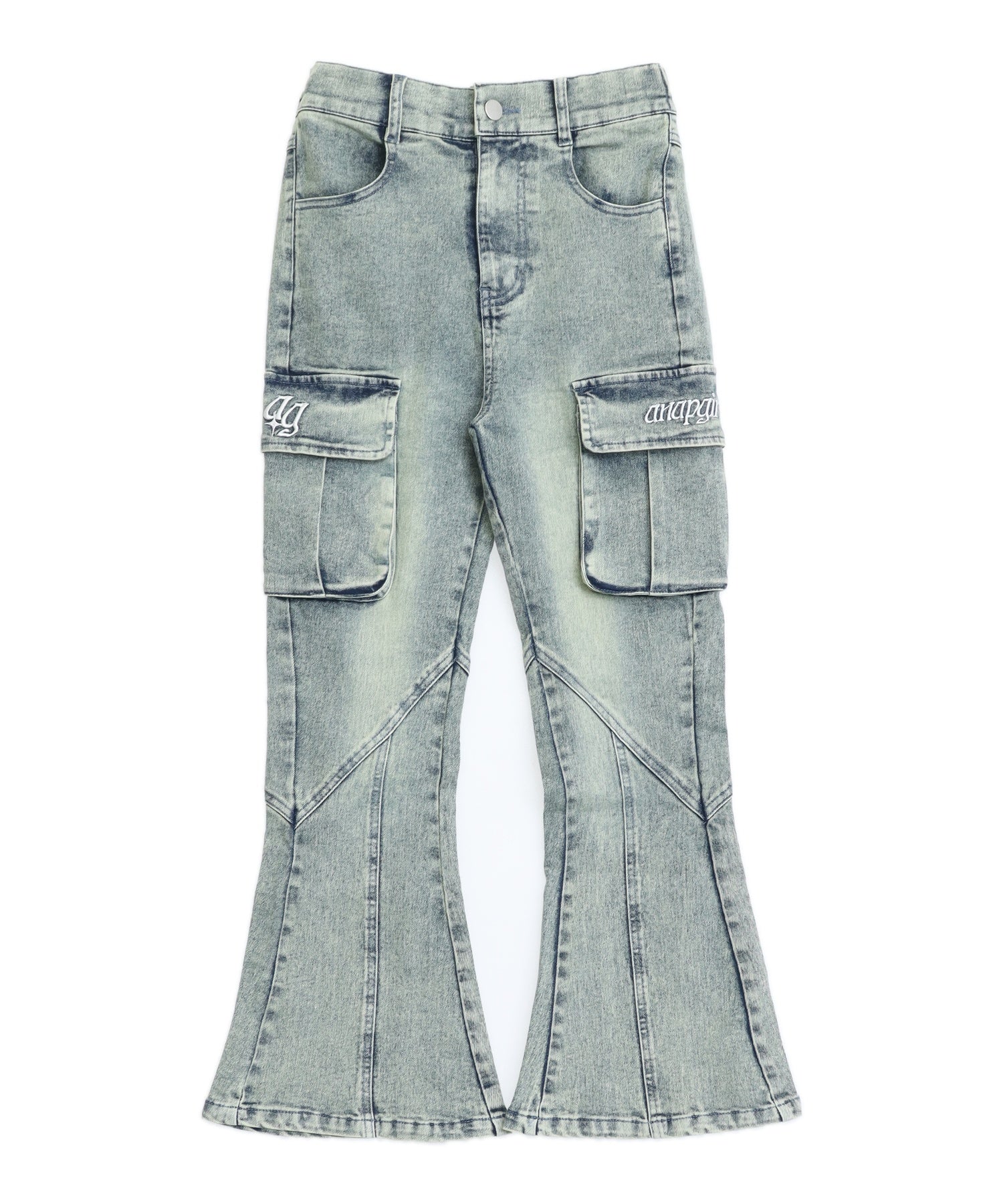 カーゴ フレア デニム パンツ 912-7882 – ANAP オンラインショップ