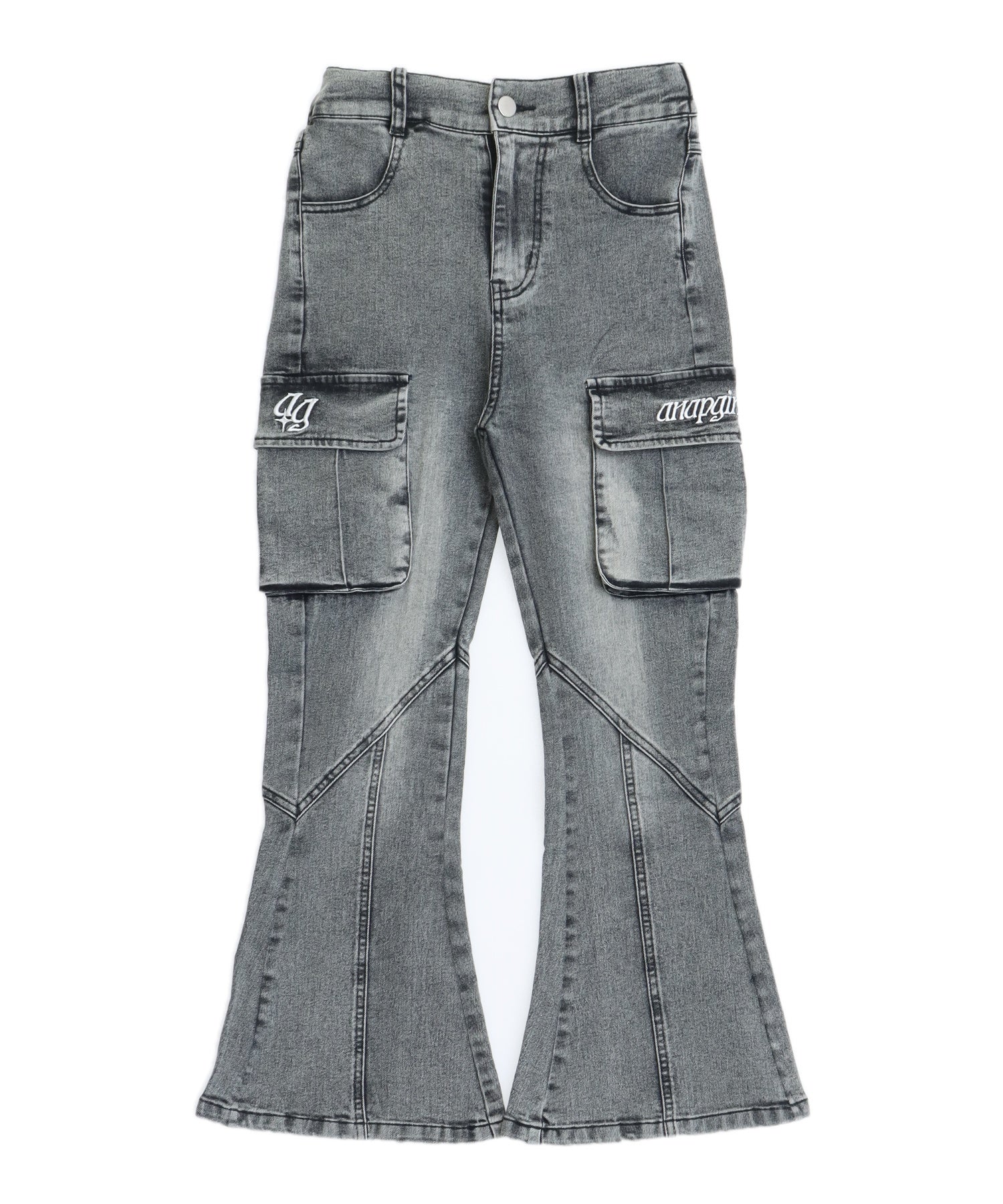 カーゴ フレア デニム パンツ 912-7882 – ANAP オンラインショップ