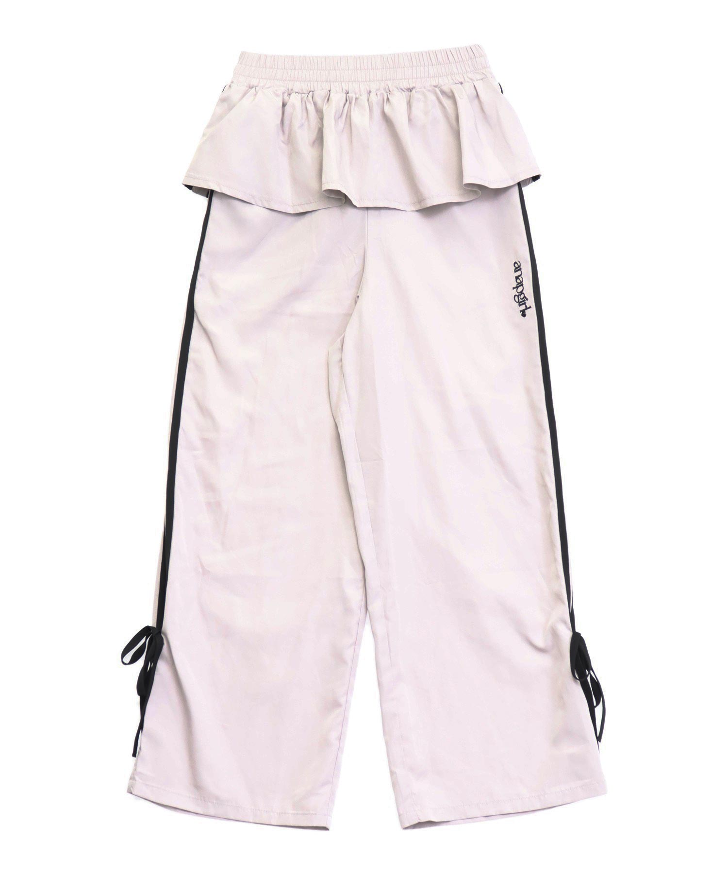 レイヤード スカート見え サイドライン パンツ 912-7883 – ANAP