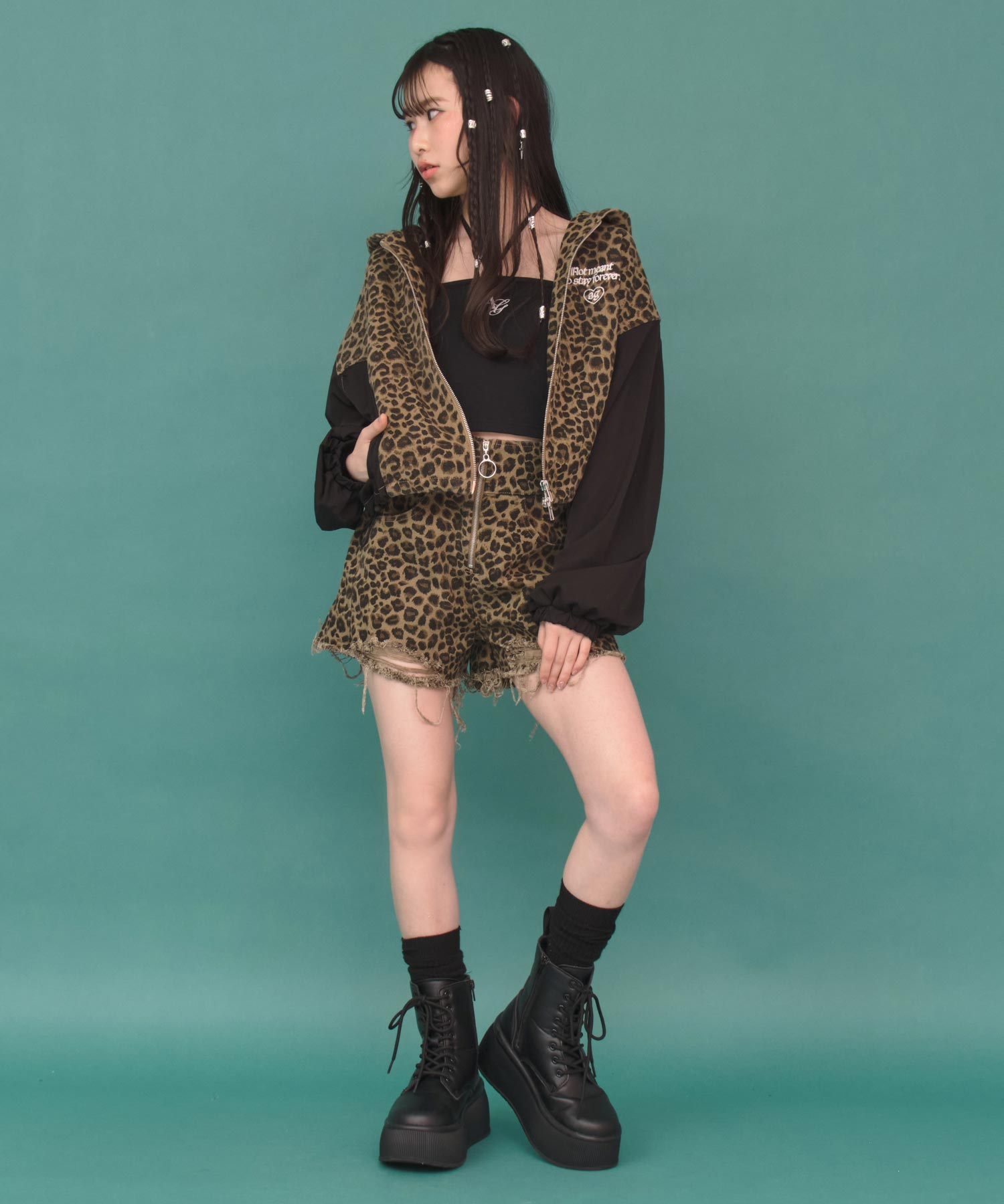 ベージュ/148cm(Sサイズ着用)