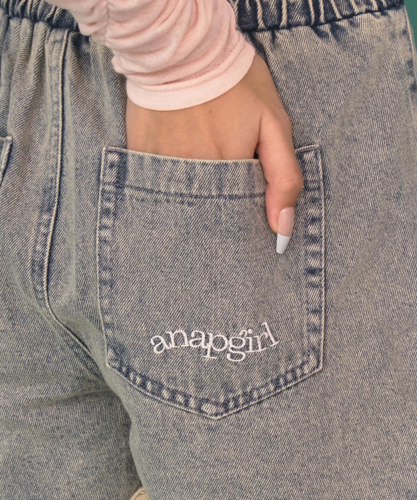 ブルー/150cm(Sサイズ着用)