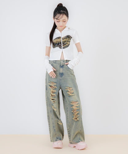 ブルー/150cm(Sサイズ着用)