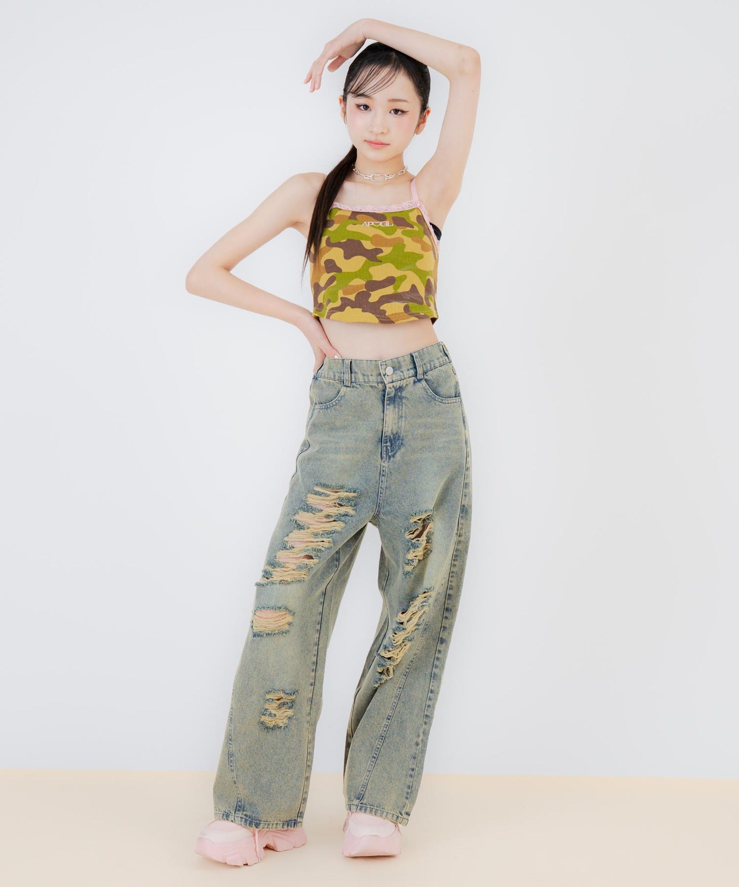 ブルー/150cm(Sサイズ着用)