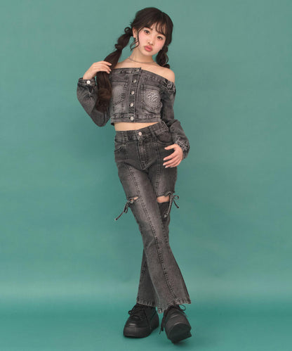 ブラック/143cm(XSサイズ着用)