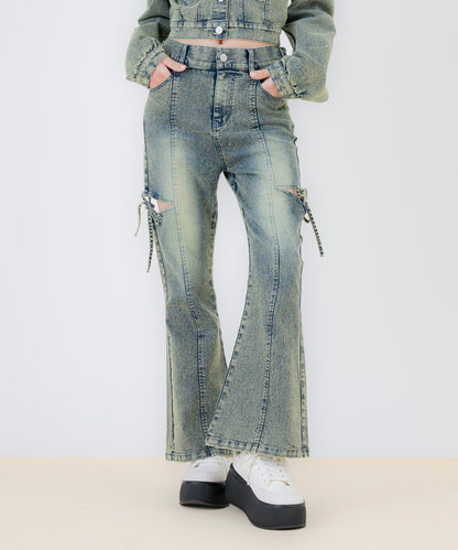 ブルー/150cm(Sサイズ着用)