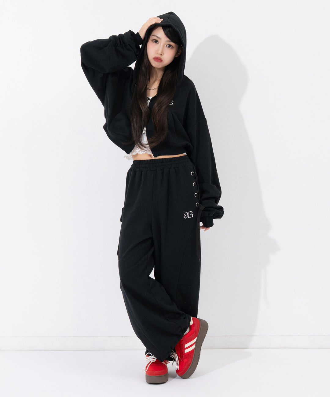 スピンドル スウェット バレルパンツ（別売りSETUP） 912-7957