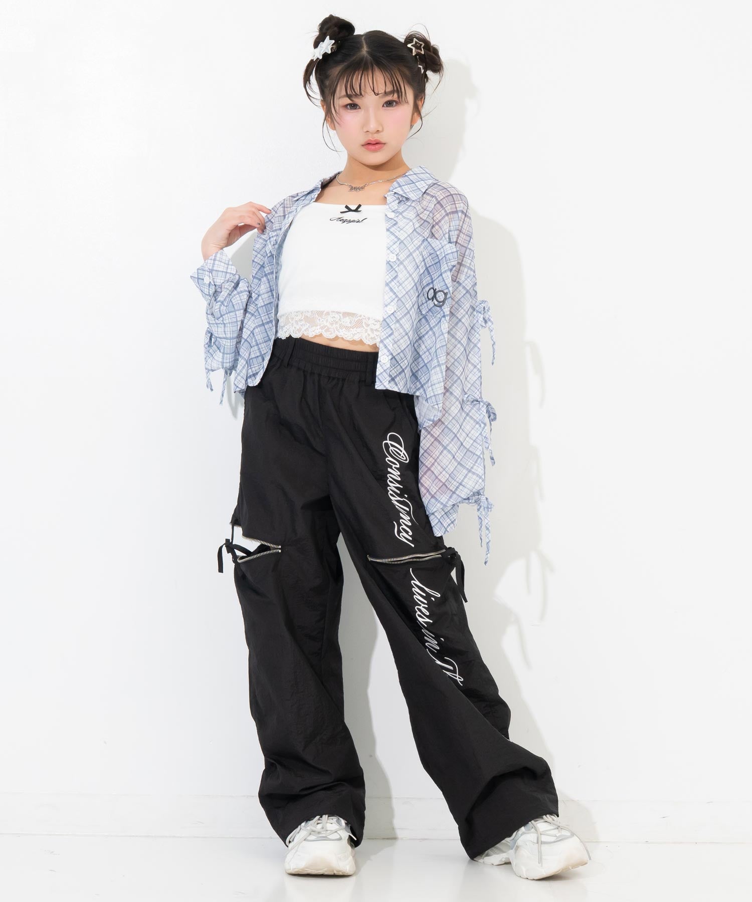 サイドリボン ジップ シャカ 2WAYパンツ 912-7965 – ANAP オンライン