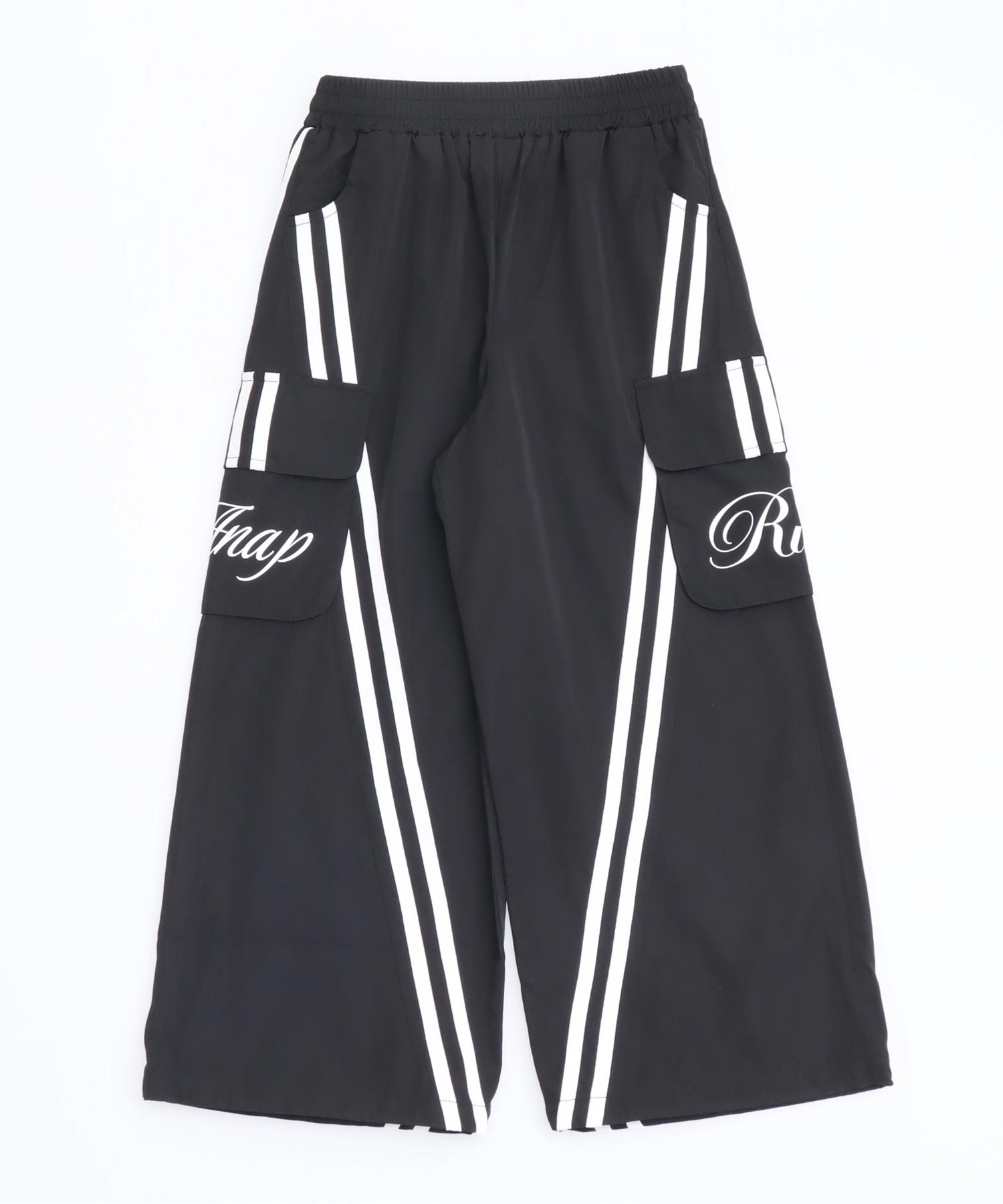 Ruu × LOVEANAP レース付サイドライン ワイドパンツ 912-7991 – ANAP
