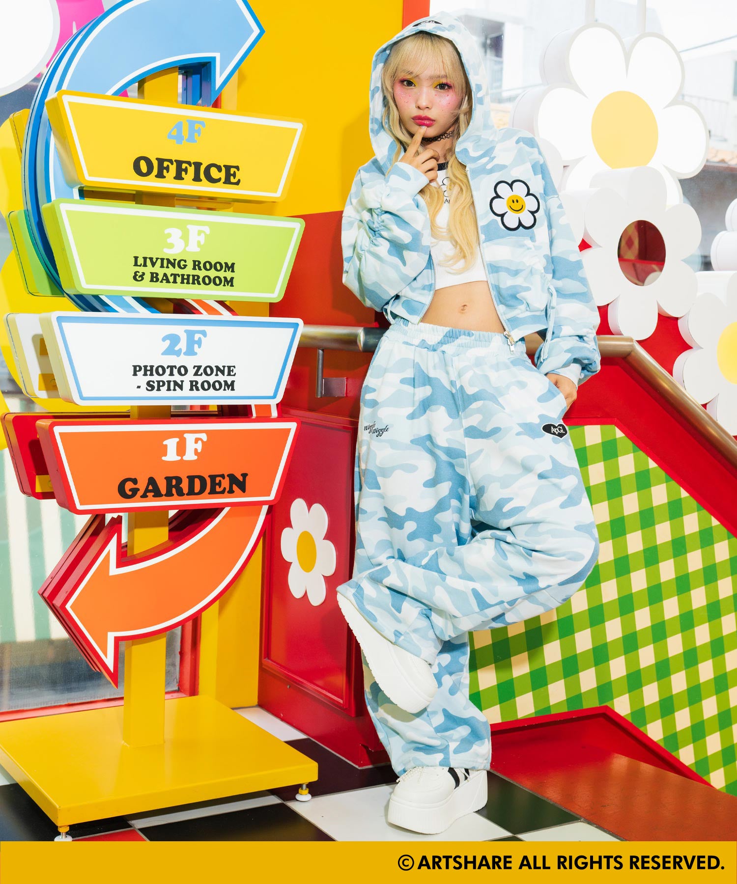 wiggle wiggle × ANAP GiRL コラボ スウェットパンツ 912-7995 – ANAP