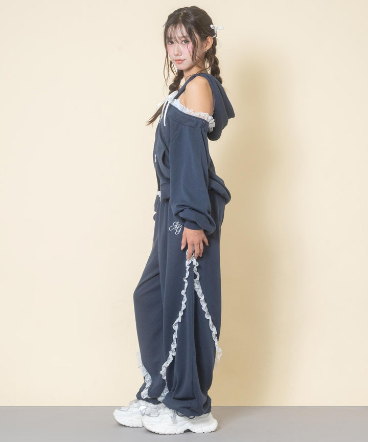 ネイビー(Mサイズ着用/身長：約156cm)