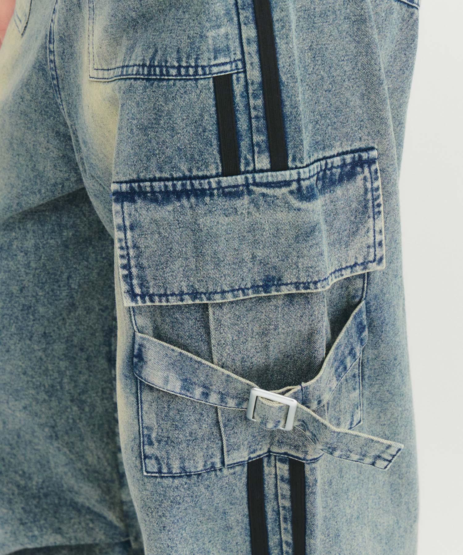 タック入りラインカーゴデニムパンツ 912-8033 – ANAP オンラインショップ