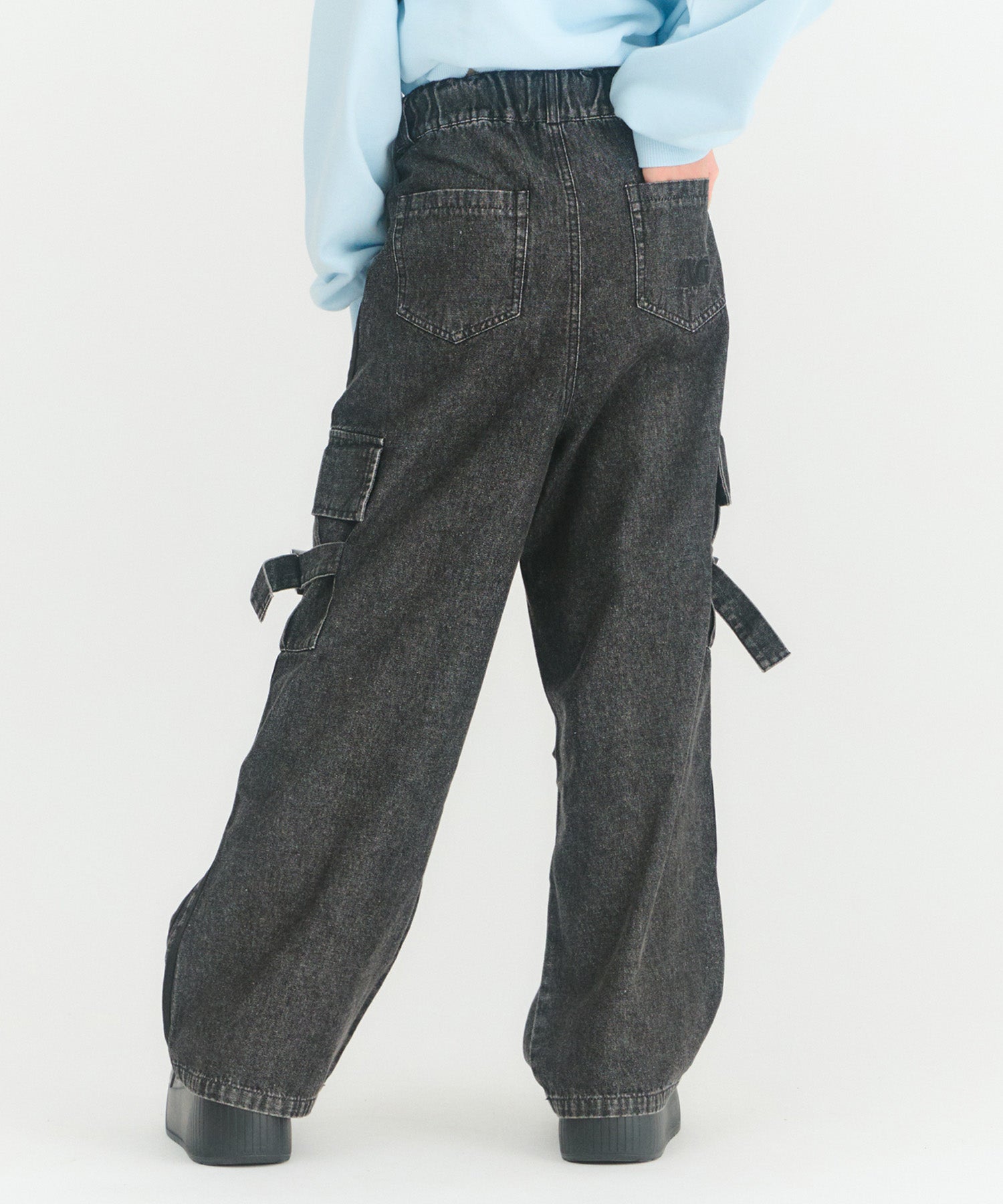 タック入りラインカーゴデニムパンツ 912-8033 – ANAP オンラインショップ