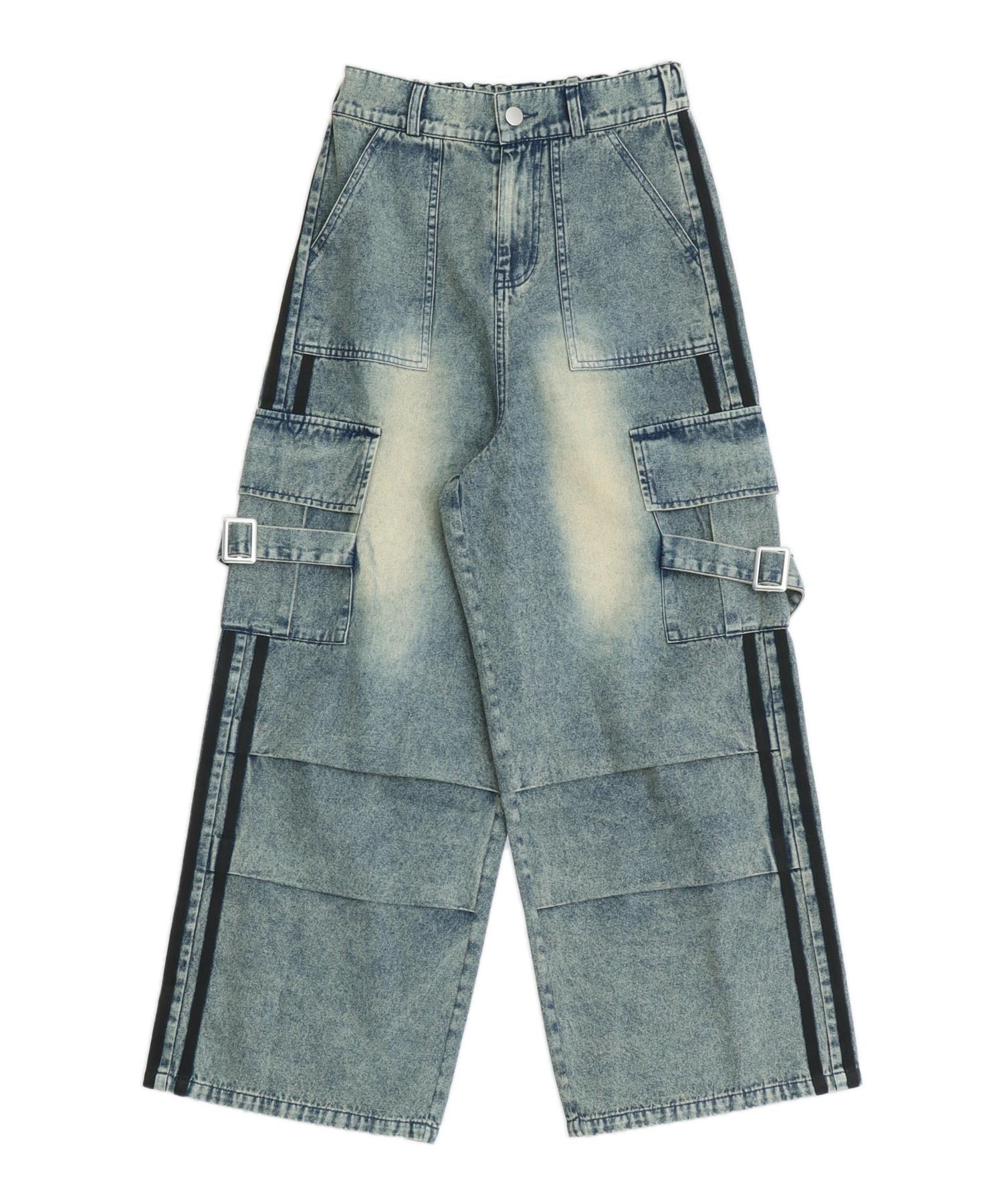 タック入りラインカーゴデニムパンツ 912-8033 – ANAP オンラインショップ