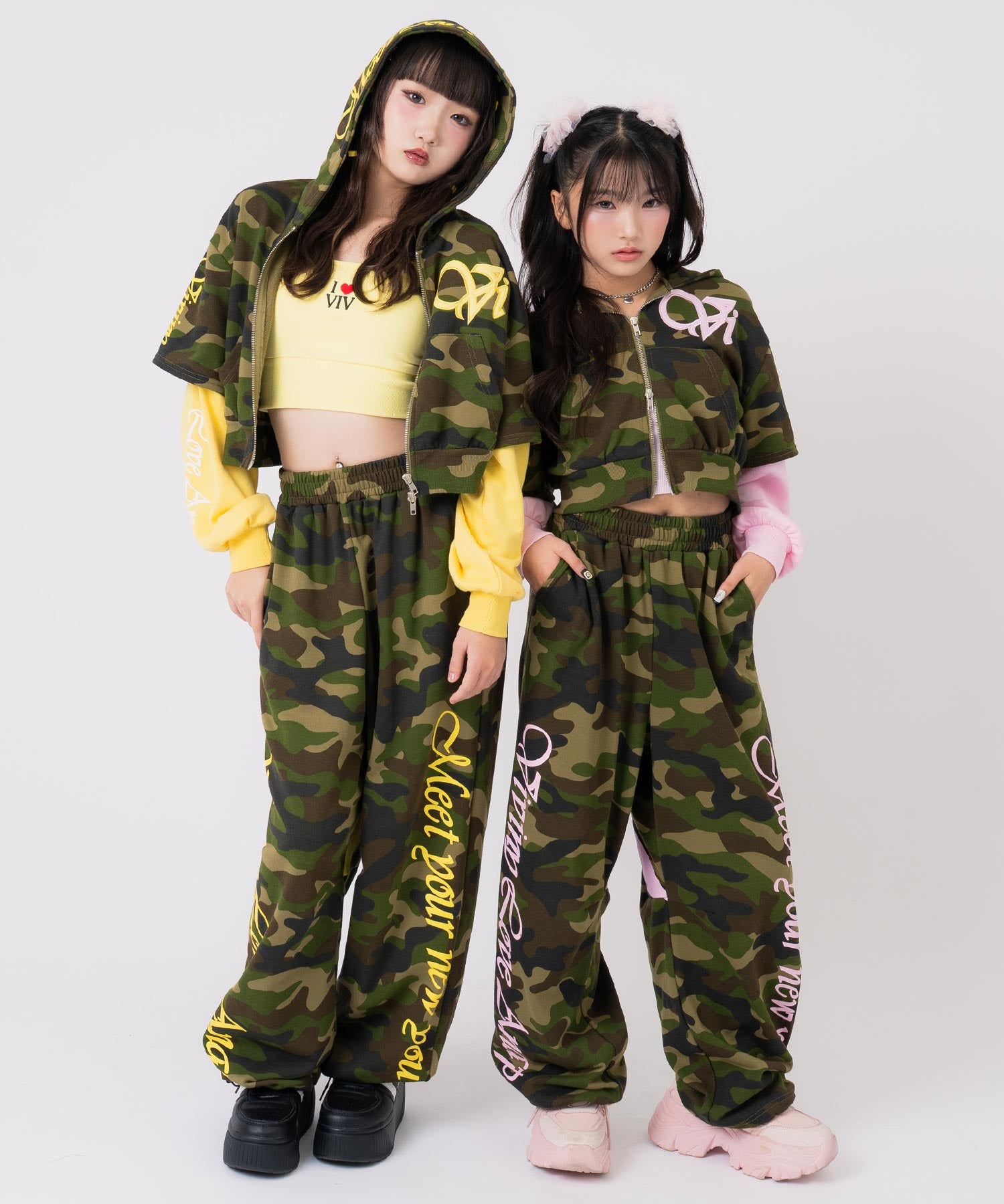 Viviny×LOVEANAP カモフラ柄スウェットパンツ 912-8052 – ANAP