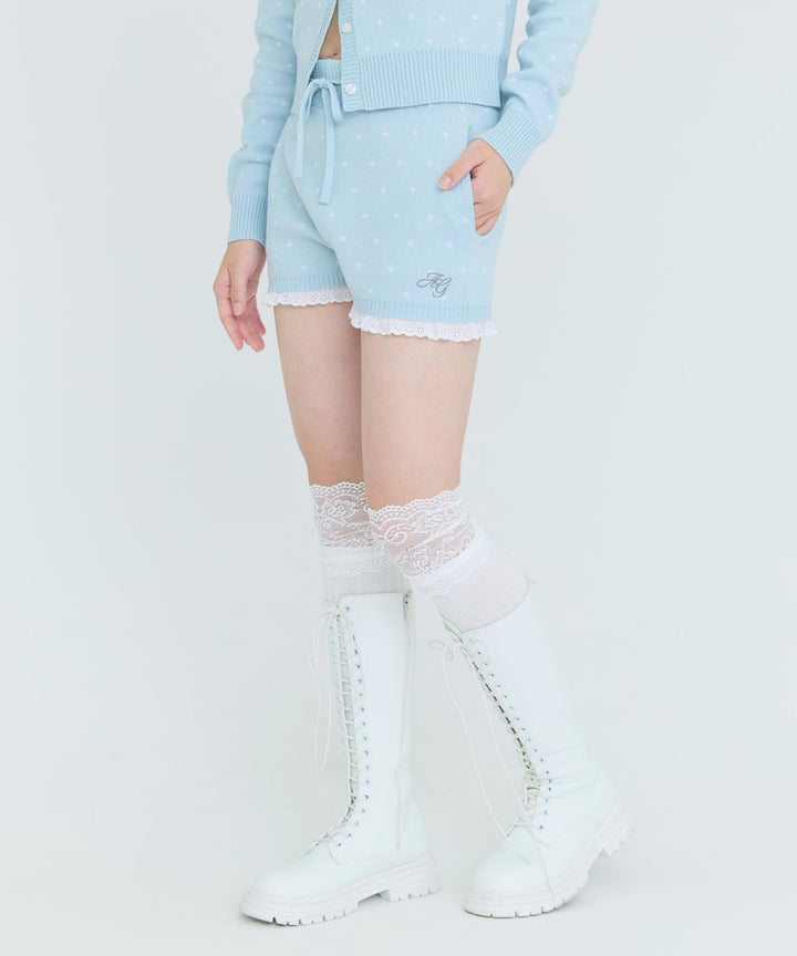 ライトブルー(Mサイズ着用/身長：約162cm)
