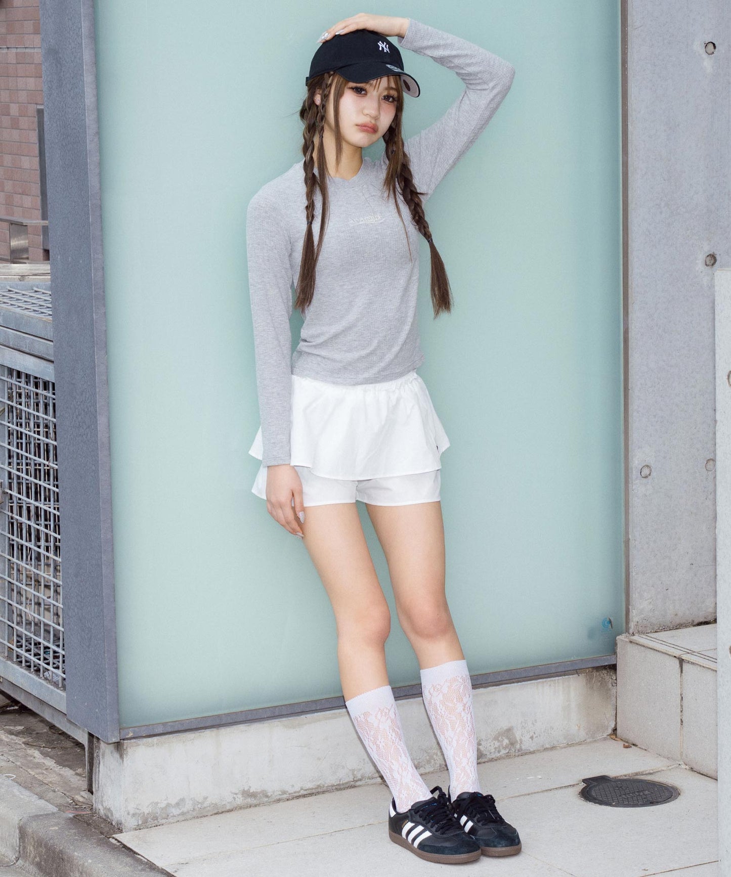 ライトグレー/161cm(Mサイズ着用)
