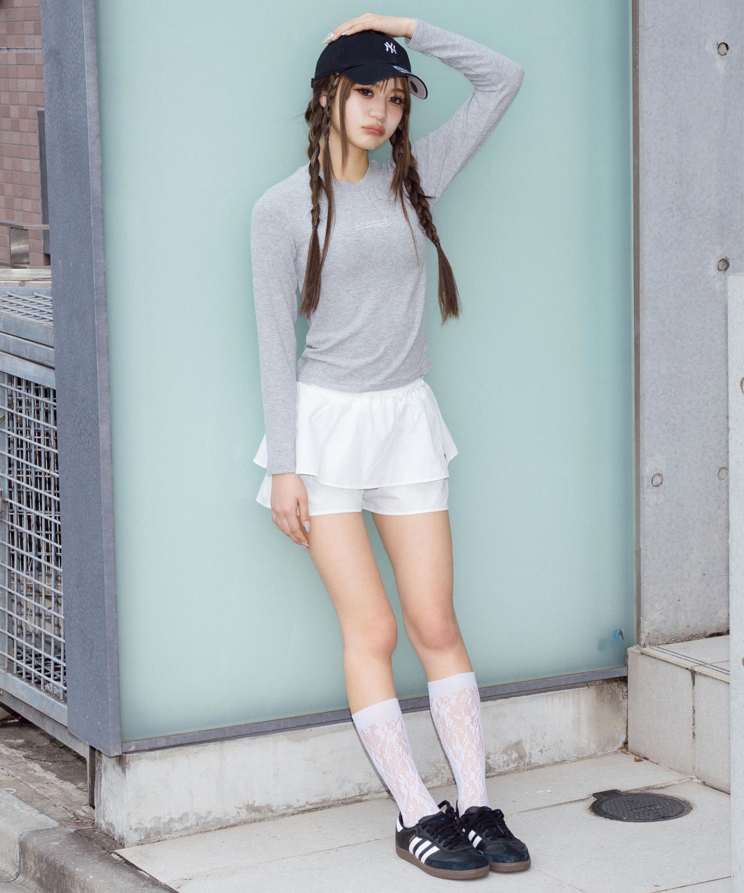 ライトグレー/161cm(Mサイズ着用)