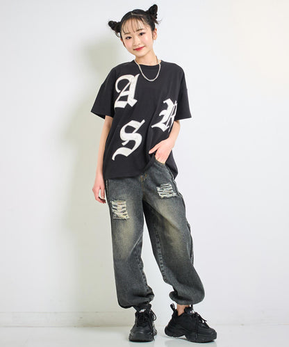ANAPR+S ランダム ワッペン ロゴ Tシャツ(キッズお揃い) 【ユニセックス】 913-7658