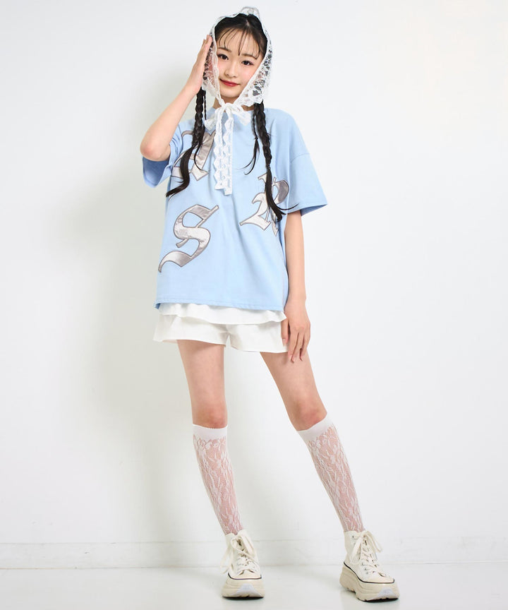 ANAPR+S ランダム ワッペン ロゴ Tシャツ(キッズお揃い) 【ユニセックス】 913-7658