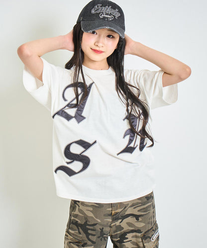 ANAPR+S ランダム ワッペン ロゴ Tシャツ(キッズお揃い) 【ユニセックス】 913-7658