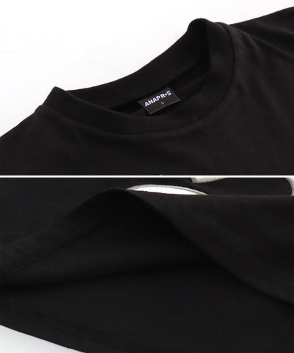 ANAPR+S ランダム ワッペン ロゴ Tシャツ(キッズお揃い) 【ユニセックス】 913-7658