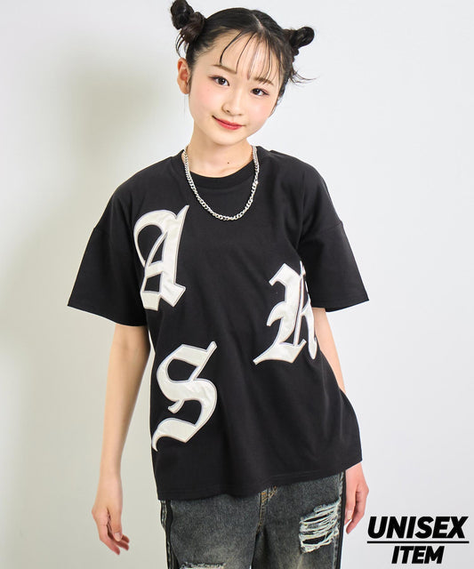 ANAPR+S ランダム ワッペン ロゴ Tシャツ(キッズお揃い) 【ユニセックス】 913-7658