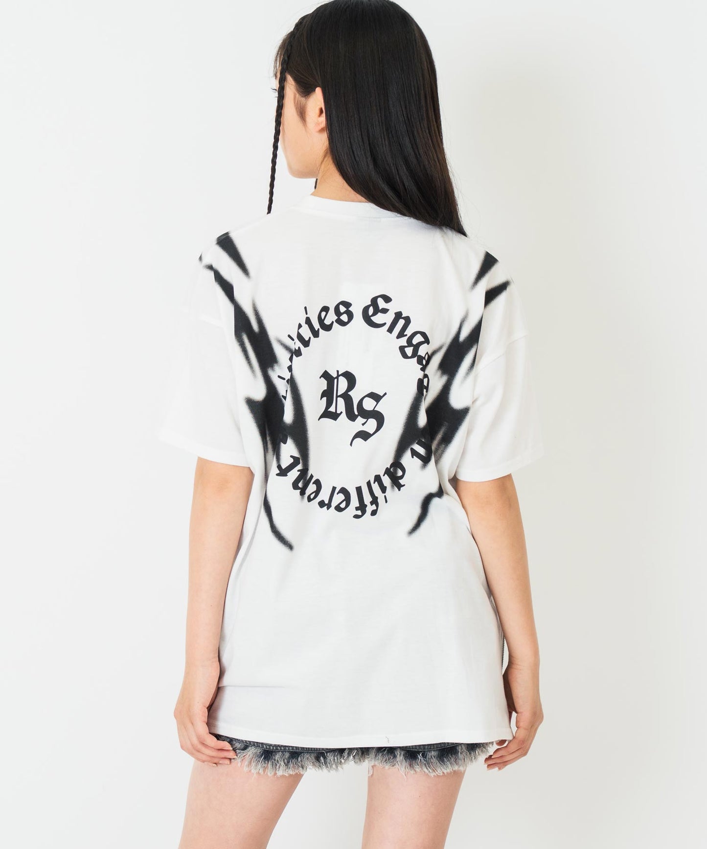 ANAPR+S サイドジップ デザイン Tシャツ【キッズお揃い】【ユニセックス】 913-7682
