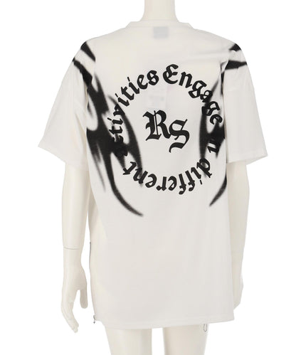 ANAPR+S サイドジップ デザイン Tシャツ【キッズお揃い】【ユニセックス】 913-7682
