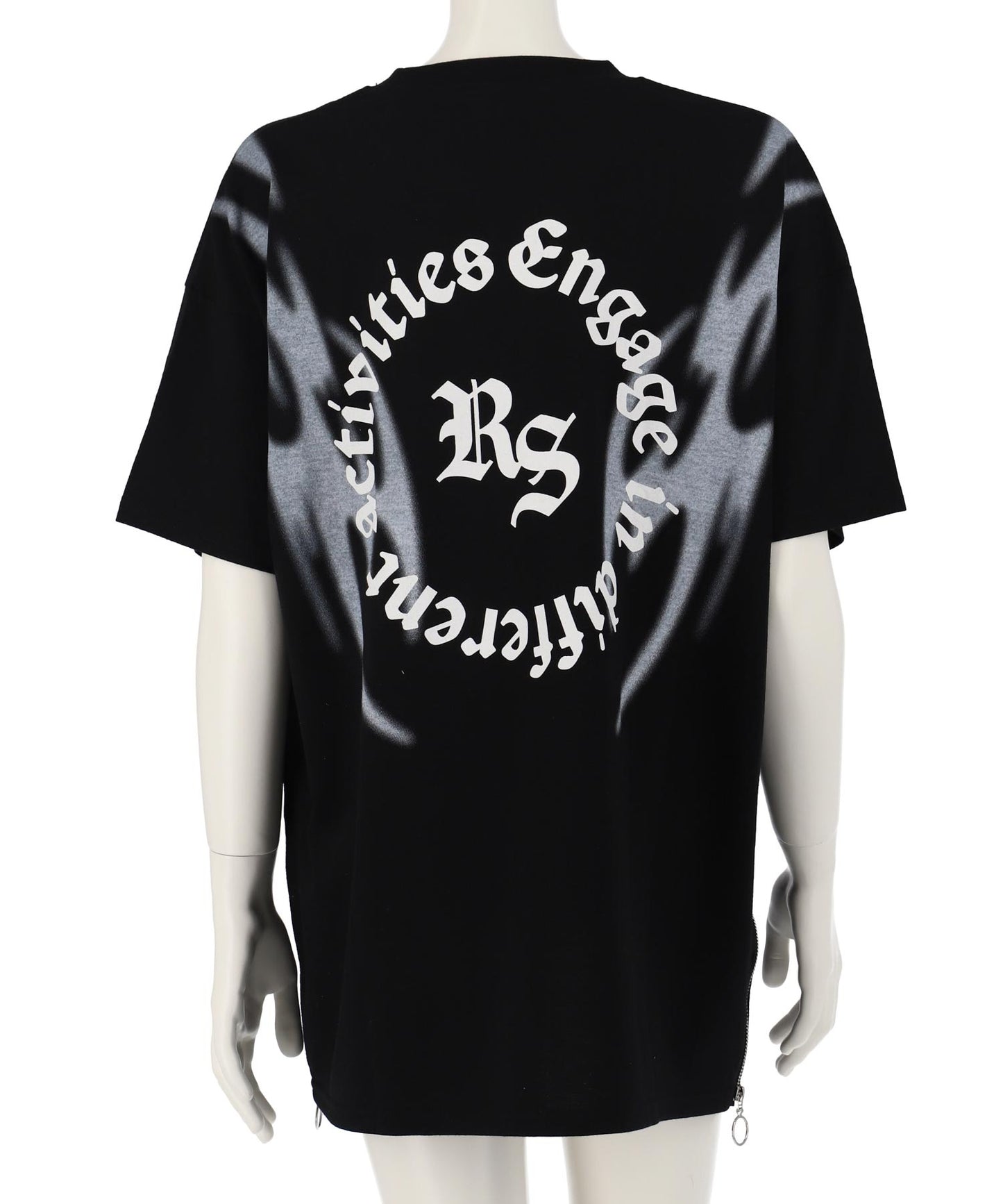 ANAPR+S サイドジップ デザイン Tシャツ【キッズお揃い】【ユニセックス】 913-7682