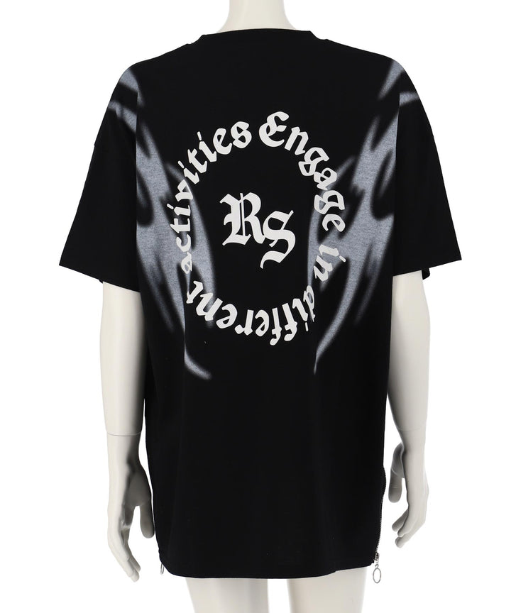 ANAPR+S サイドジップ デザイン Tシャツ【キッズお揃い】【ユニセックス】 913-7682
