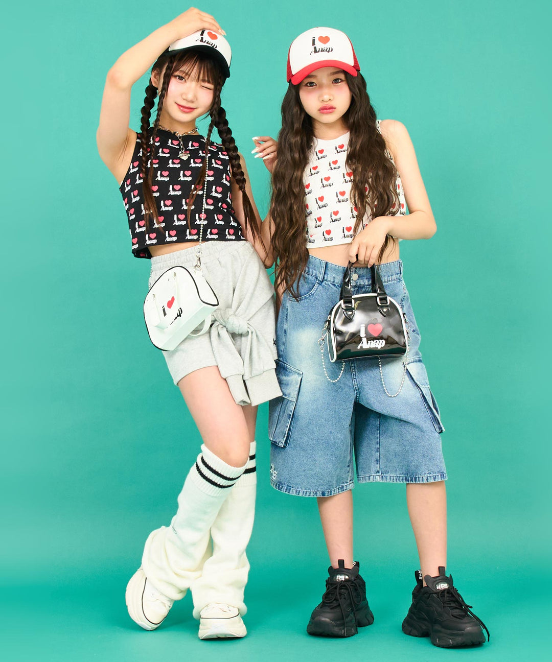ILOVE ANAP  タンクトップ【キッズお揃い】 913-7699