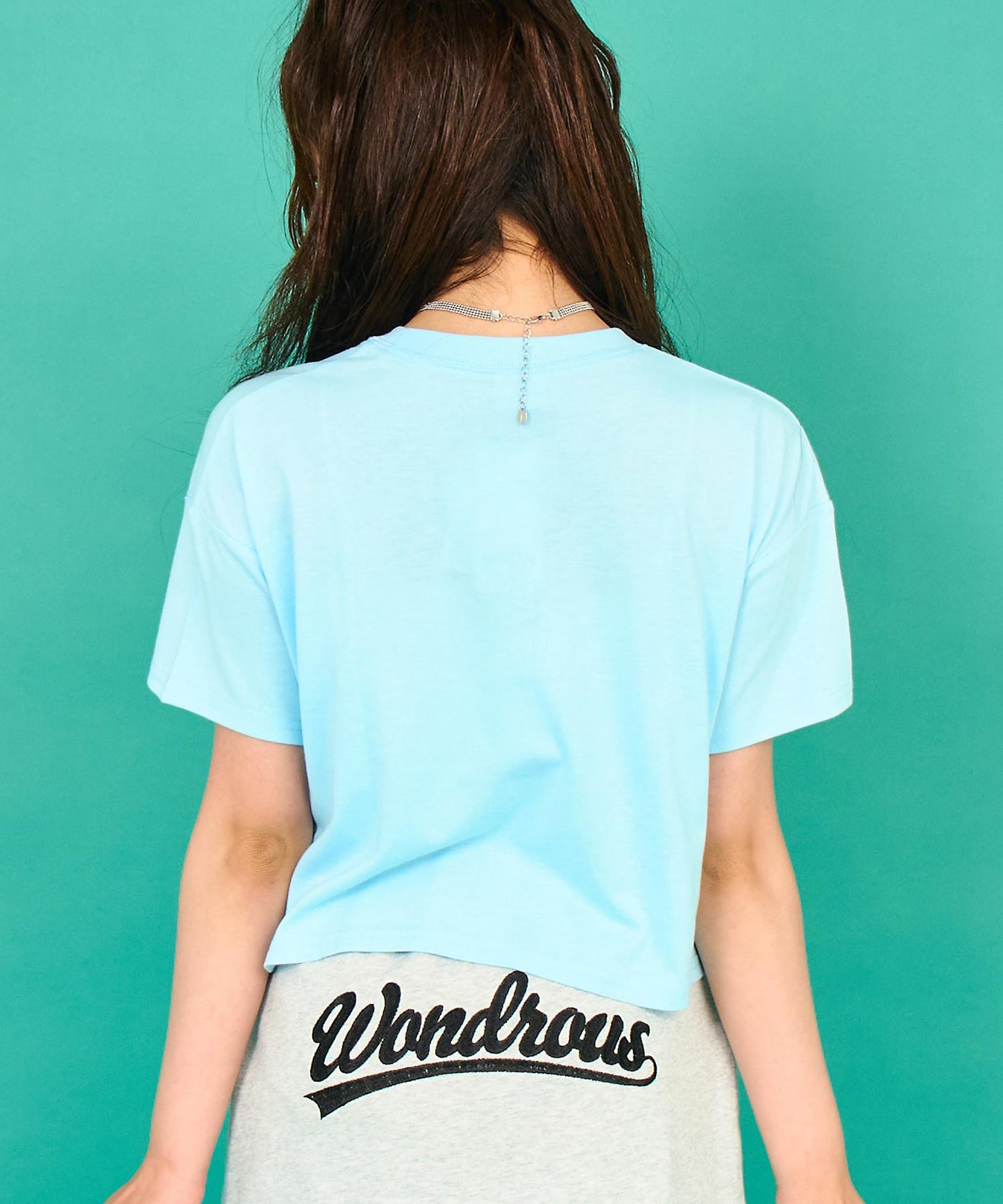 ILOVE ANAP  クロップド Tシャツ【キッズお揃い】 913-7700