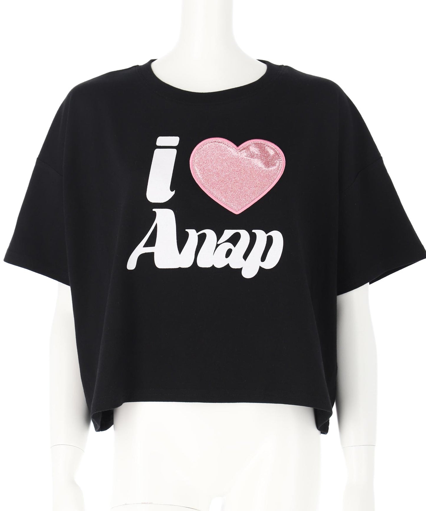 ILOVE ANAP  クロップド Tシャツ【キッズお揃い】 913-7700