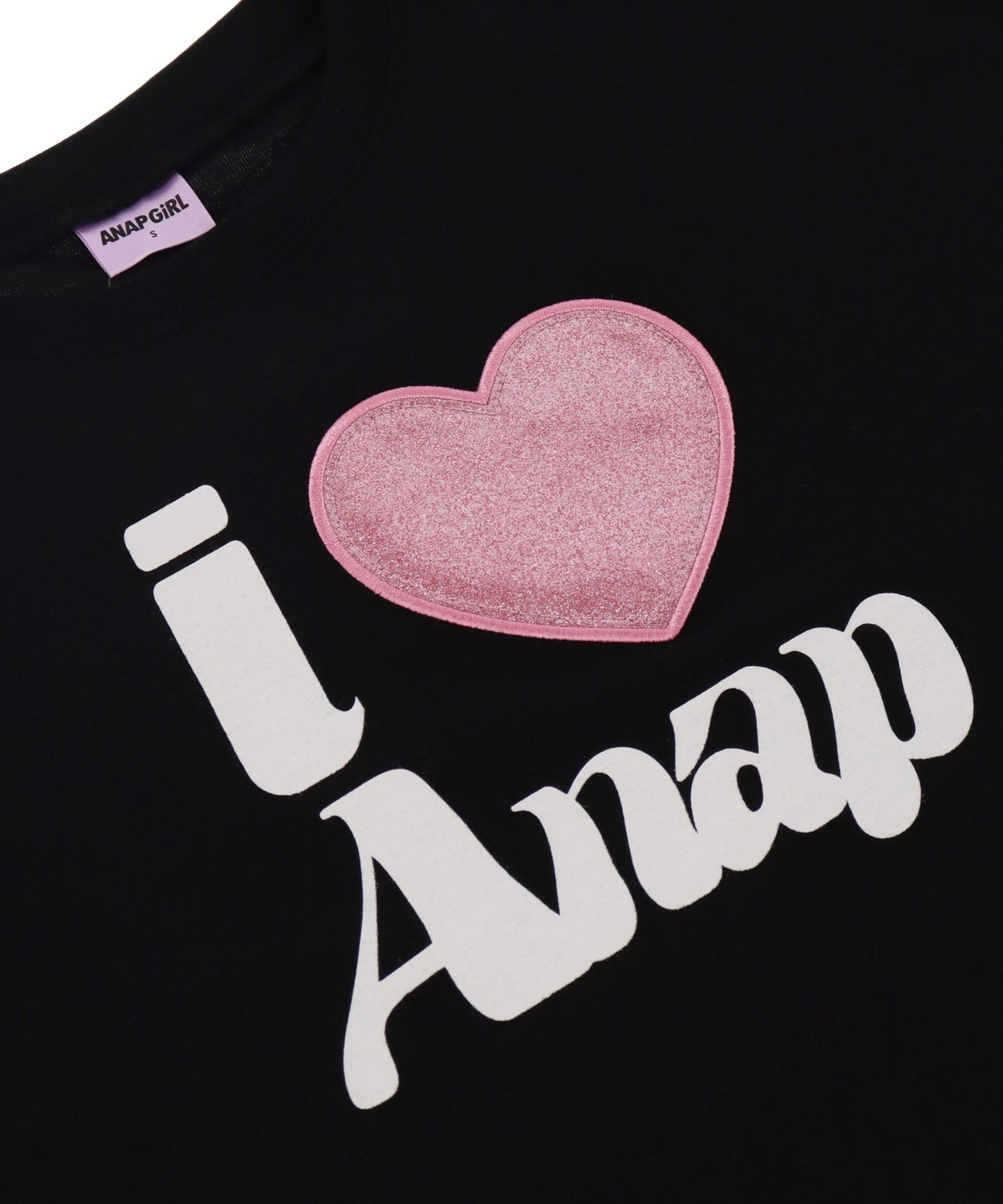 ILOVE ANAP  クロップド Tシャツ【キッズお揃い】 913-7700
