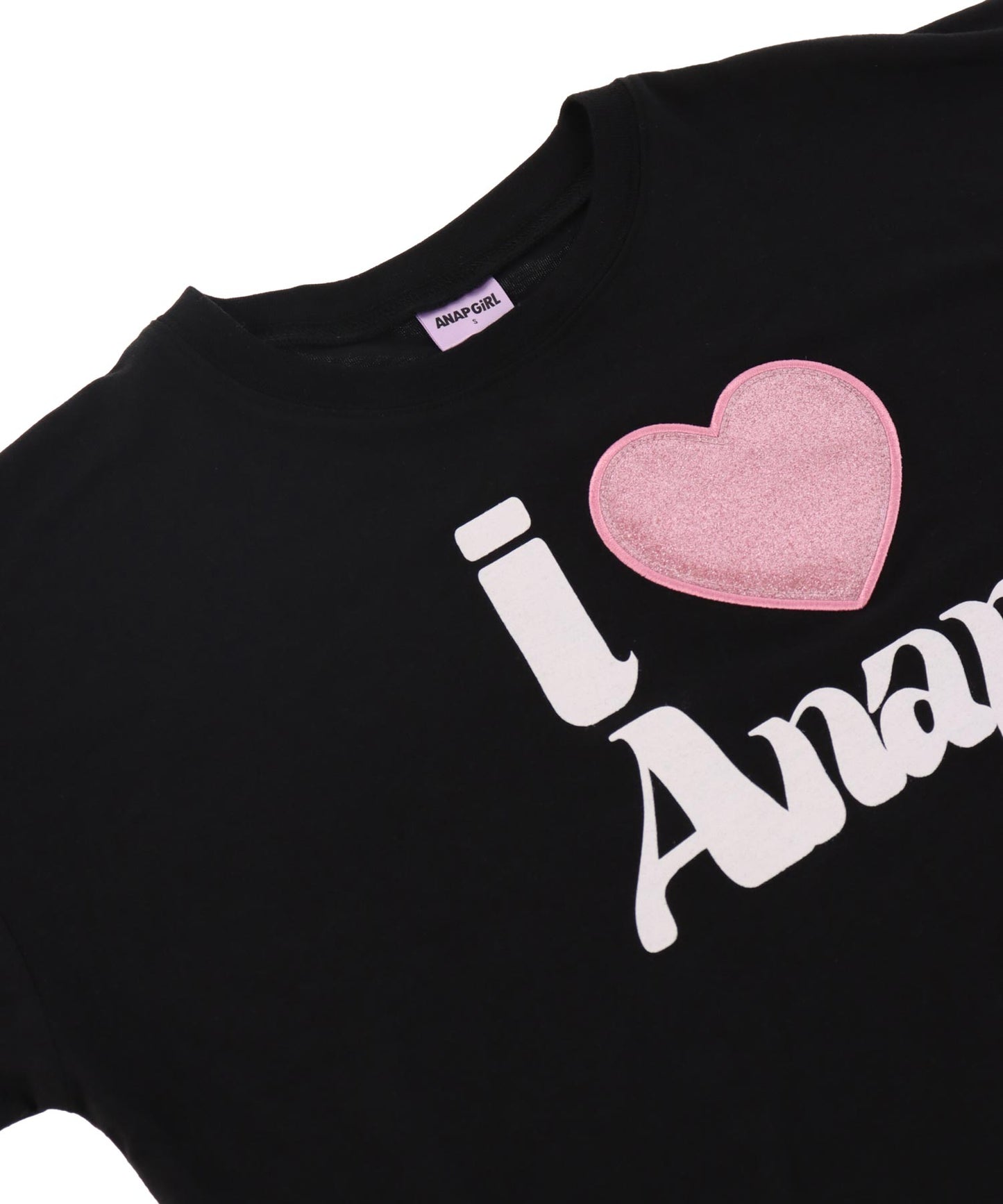 ILOVE ANAP  クロップド Tシャツ【キッズお揃い】 913-7700