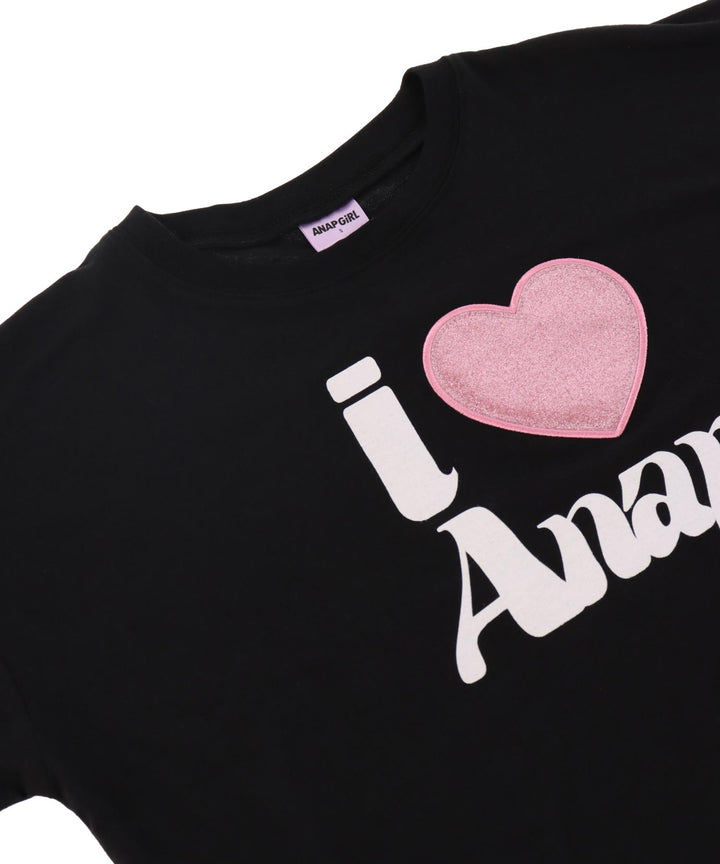 ILOVE ANAP  クロップド Tシャツ【キッズお揃い】 913-7700