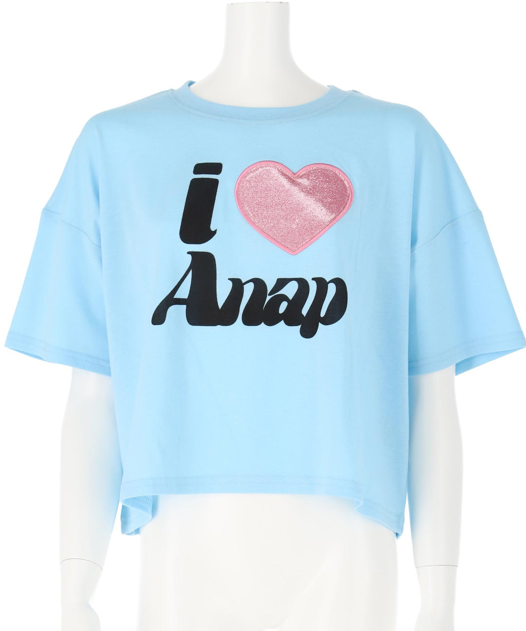 ILOVE ANAP  クロップド Tシャツ【キッズお揃い】 913-7700