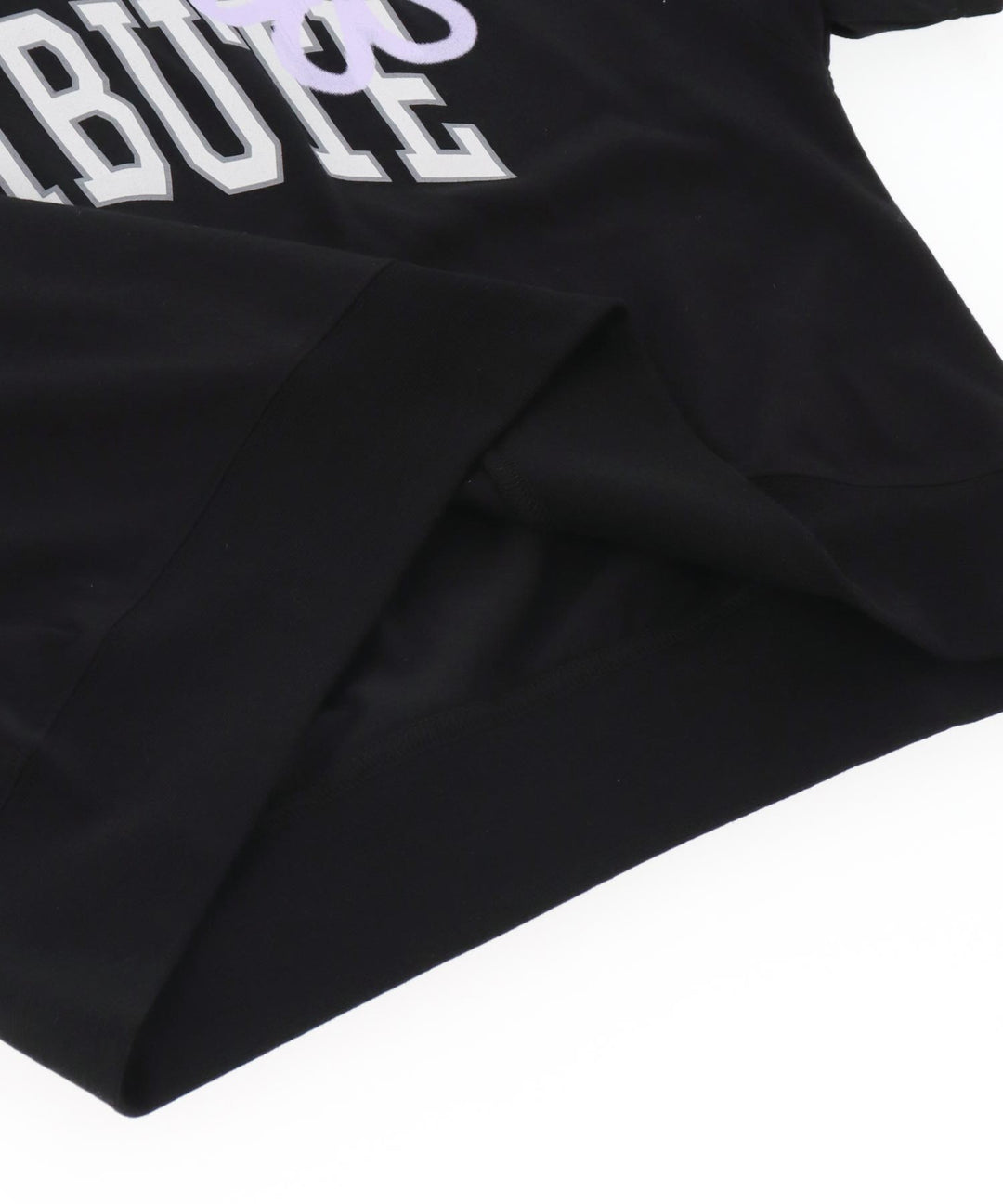 カレッジ フラワー スプレー クロップド Tシャツ 【キッズお揃い】 913-7713