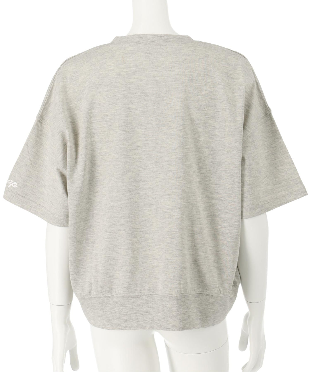 カレッジ フラワー スプレー クロップド Tシャツ 【キッズお揃い】 913-7713