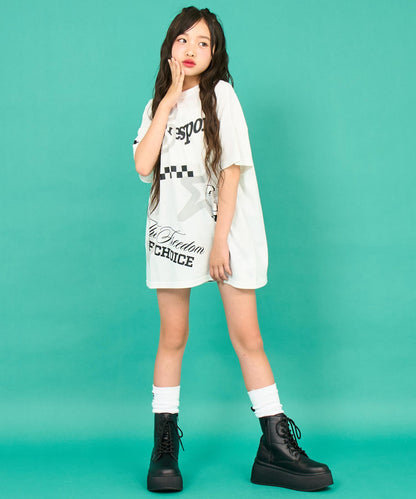 ホワイト/143cm(XSサイズ着用)