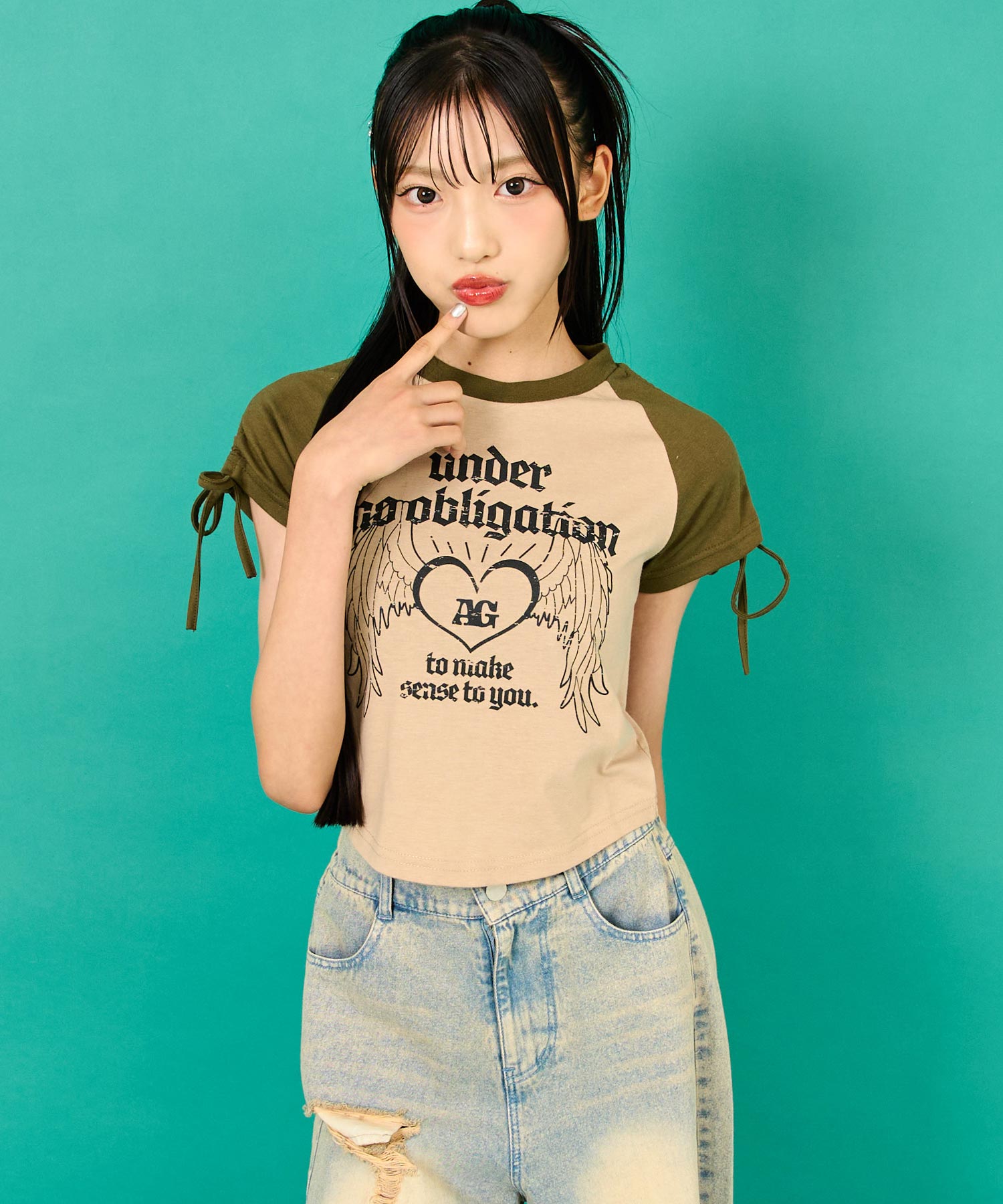 ベージュ/152cm(Sサイズ着用)