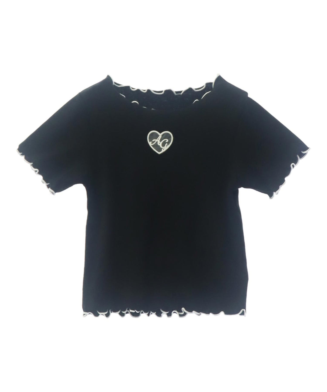 ハートアキ メローリブ トップス Tシャツ 913-7745
