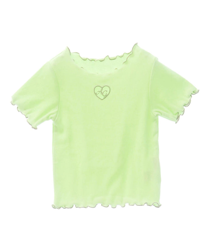 ハートアキ メローリブ トップス Tシャツ 913-7745