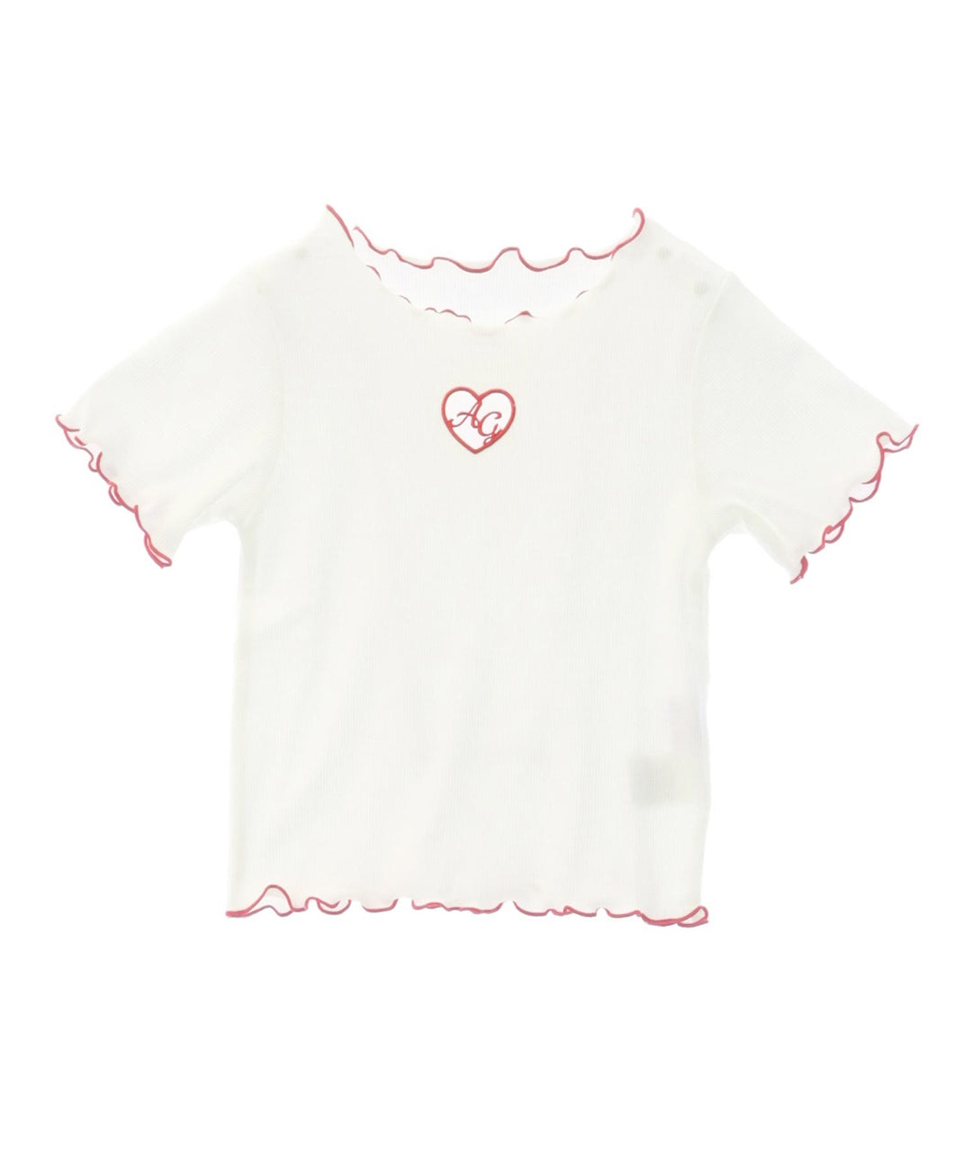 ハートアキ メローリブ トップス Tシャツ 913-7745