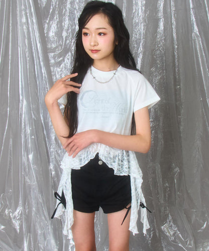 ホワイト/150cm(Sサイズ着用)