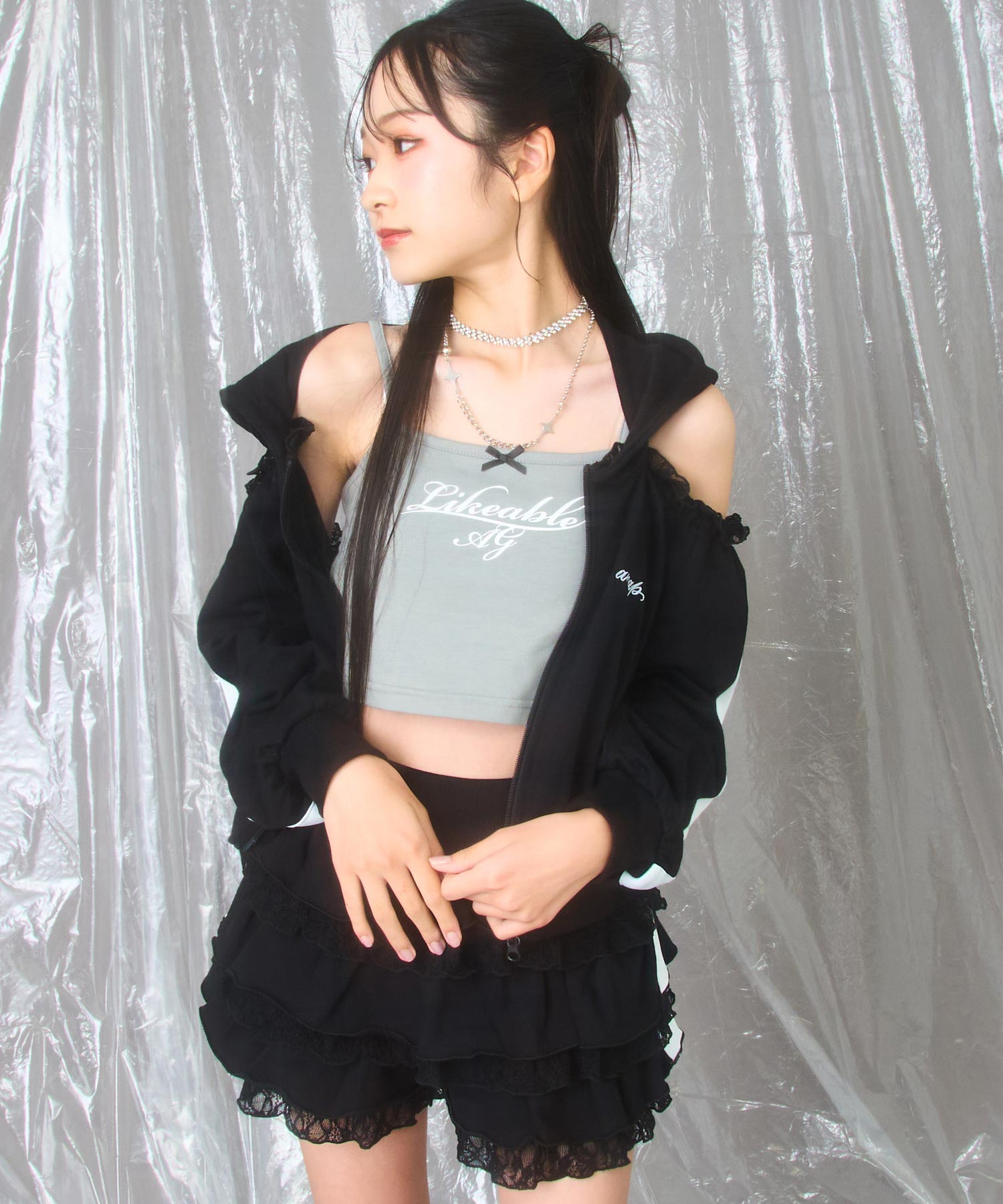 ダークグレー/150cm(Sサイズ着用)