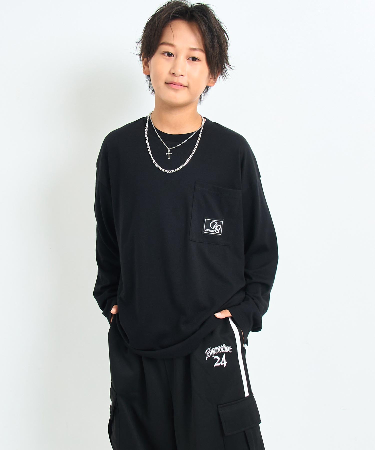 ブラック/151cm(Sサイズ着用)